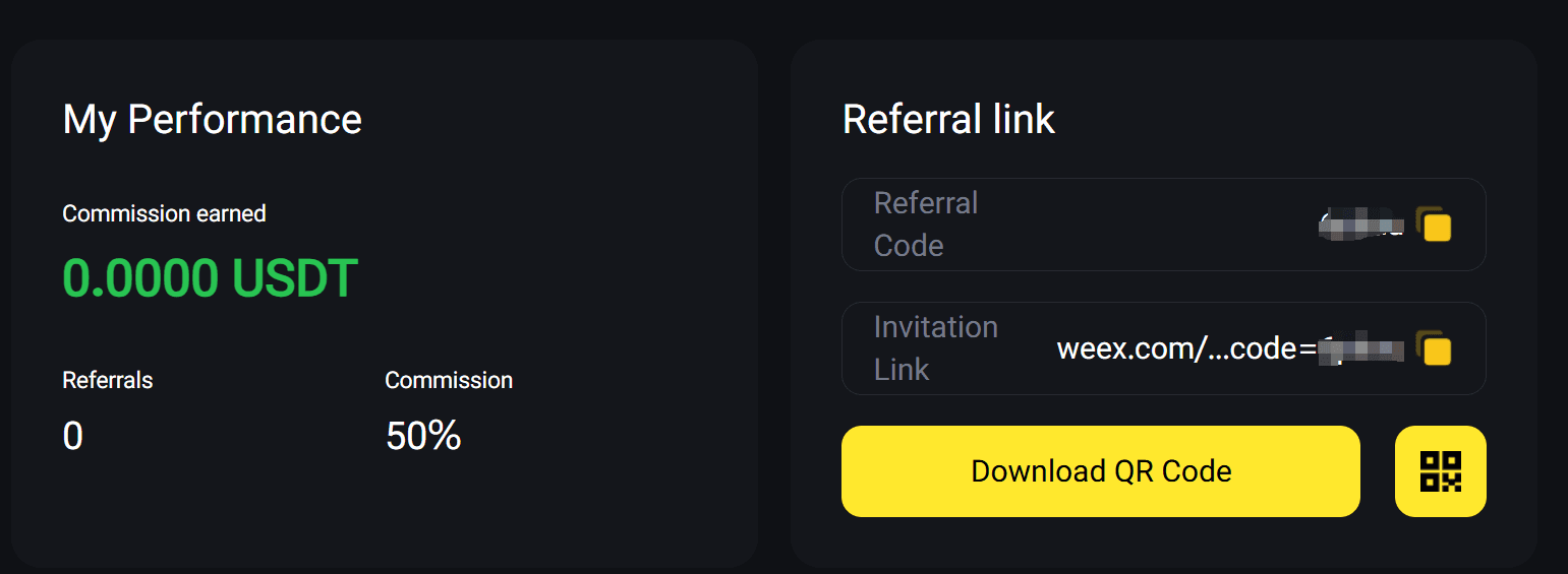 Share Your Referral Code/Link 